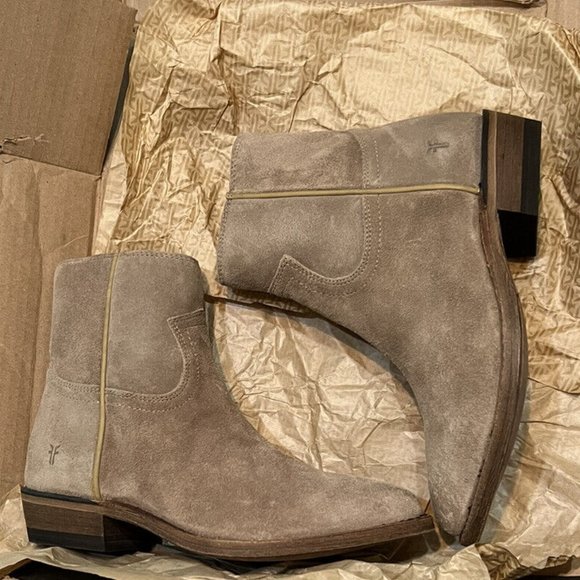 frye women's billy inside zip bootie western boot